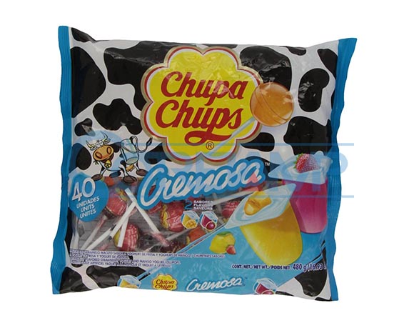 Lollipop packet packaging