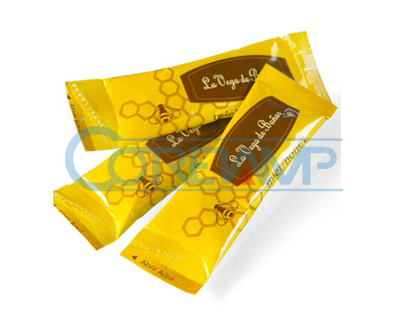 Honey sachet packaging