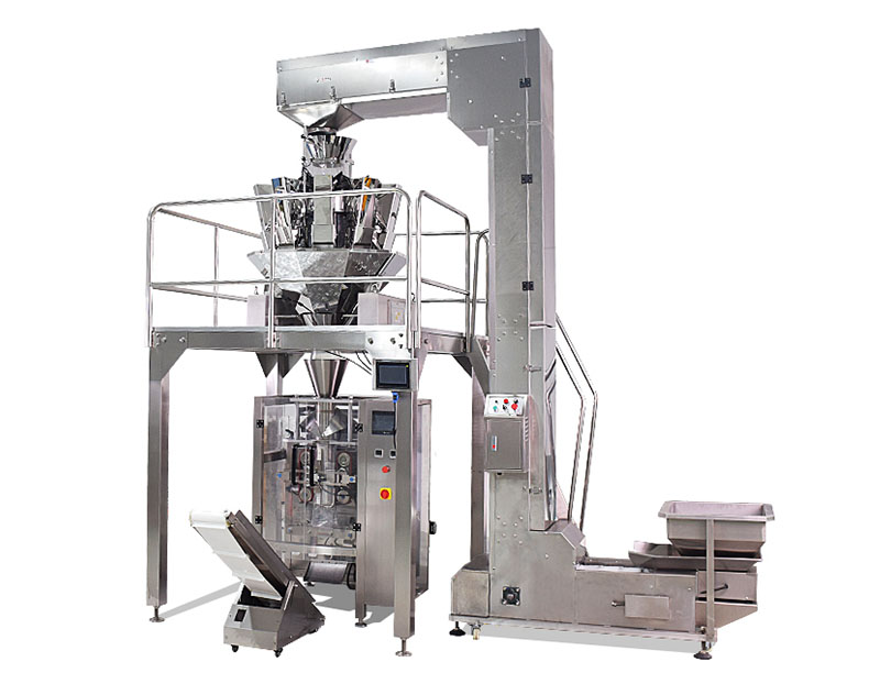 VFFS Automatic Weighing Packing Machine with Multihead Weigher