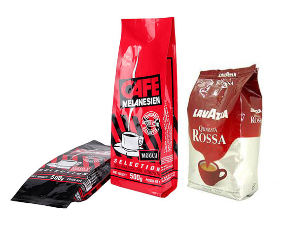 Stand up bag coffee powder packaging