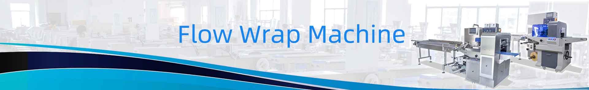 Flow wrap machine