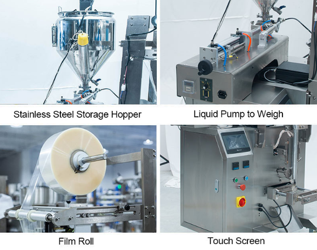 liquid pouch packing machine