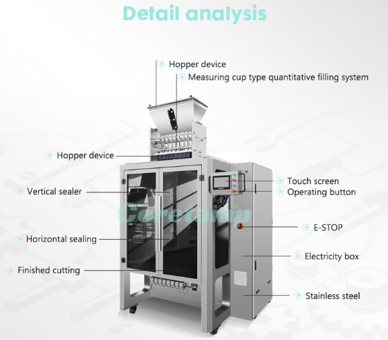 high speed granule packing machine