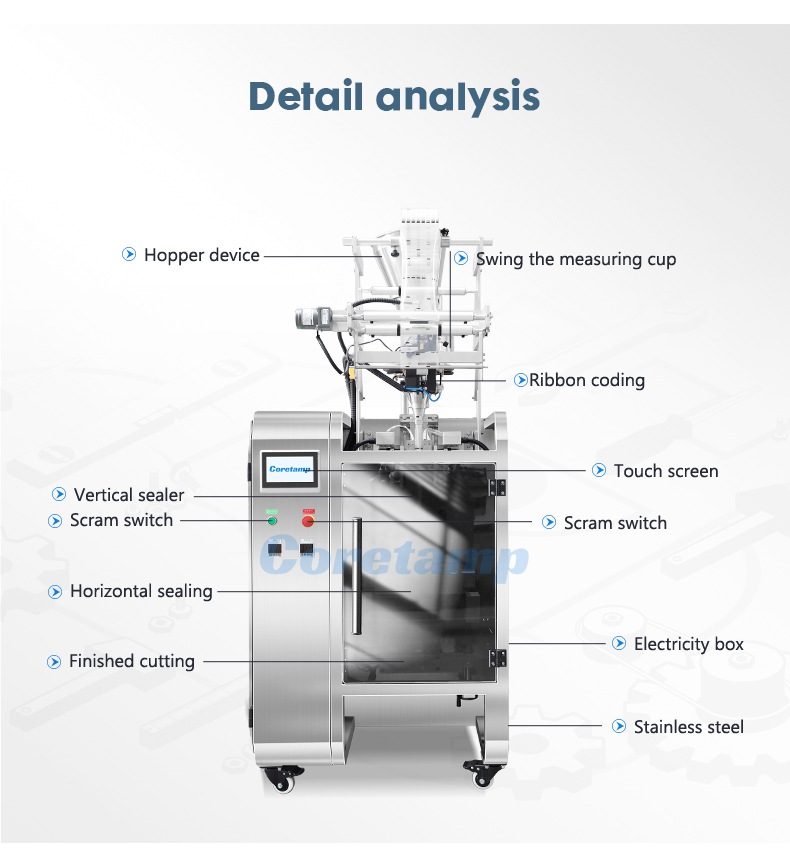 Sugar Salt Sachet Packing Machine