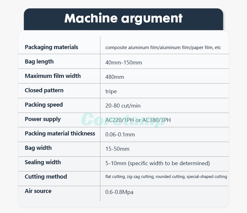8 lanes multi-line granule stick packaging machine