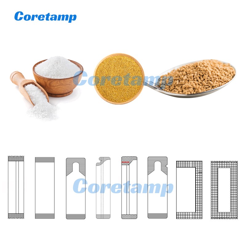 8 lanes multi-line granule stick packaging machine