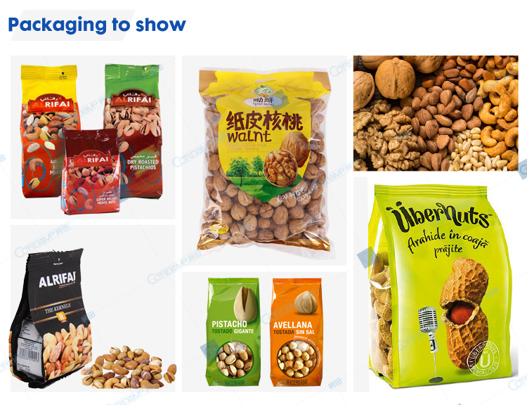 Coffee bean packing machine