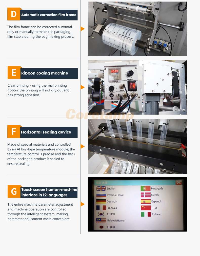 High Speed Multi Lane Ketchup Packaging Machine