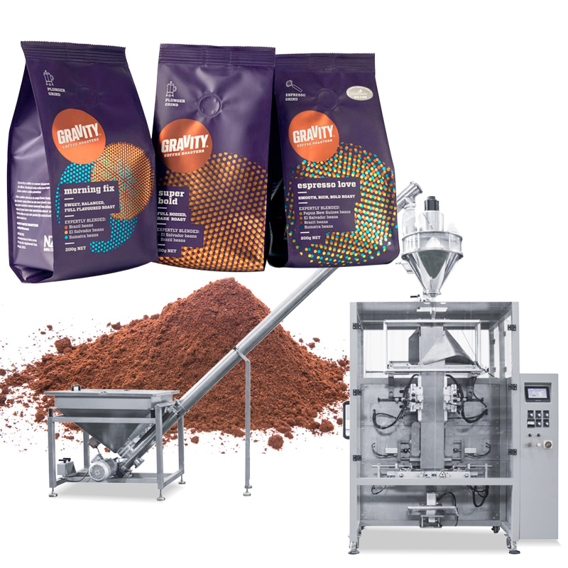 coffee powder packing machine