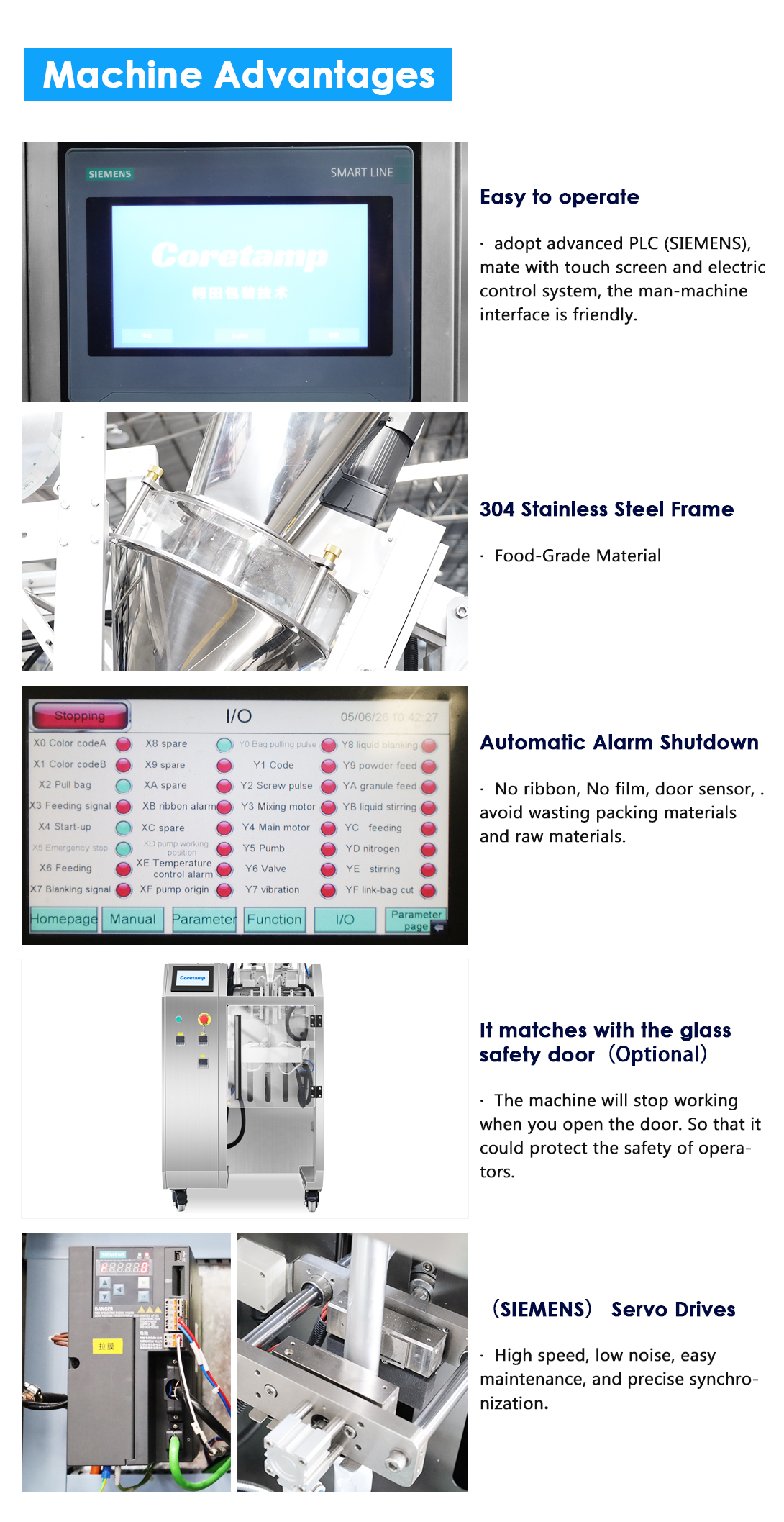 pharmaceutical powder packaging machine advantages