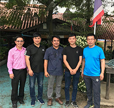 Business visit in Thailand