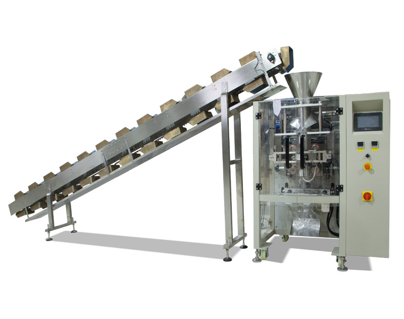 Semi-automatic Packaging Machine With Chain Bucket