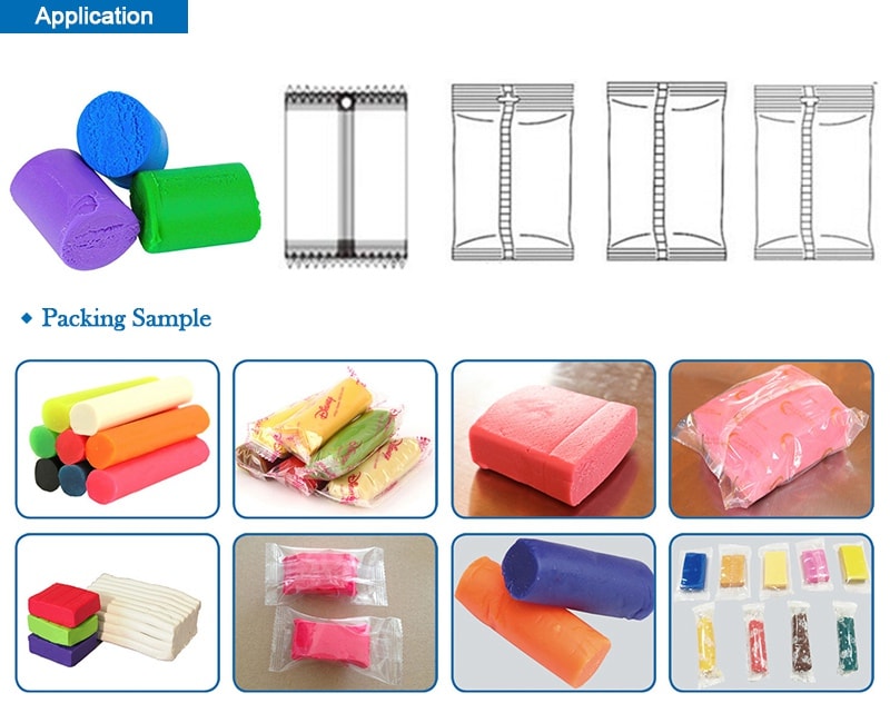 Modelling Clay, Play Dough Packing Machine