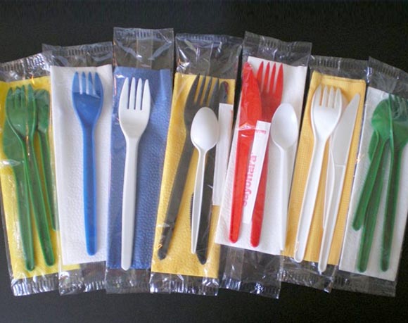 Fork and spoon packaging