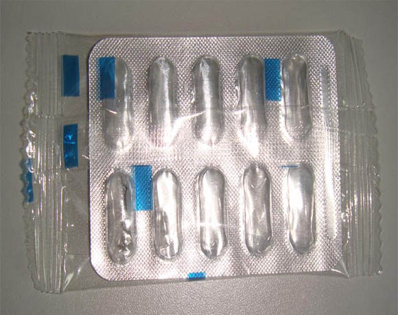 Pill pallet packaging