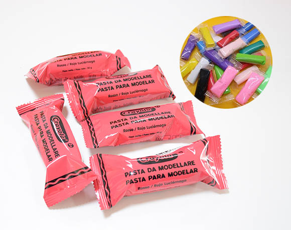 Plasticine packaging