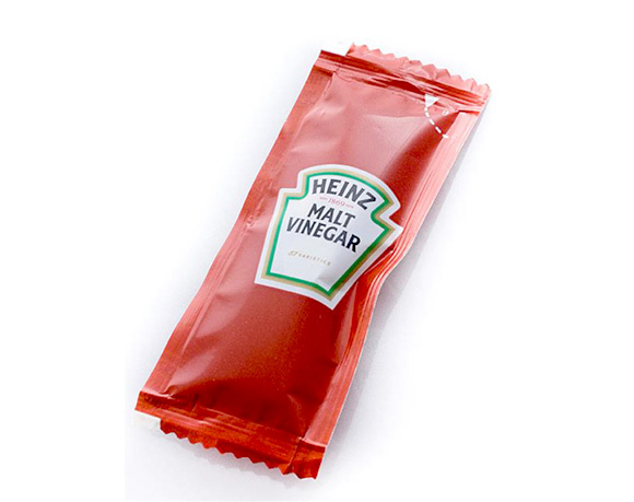 4 side seal sachet ketchup packaging