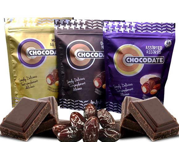 Chocolate bag packaging