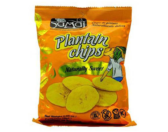 Plantain chips packaging