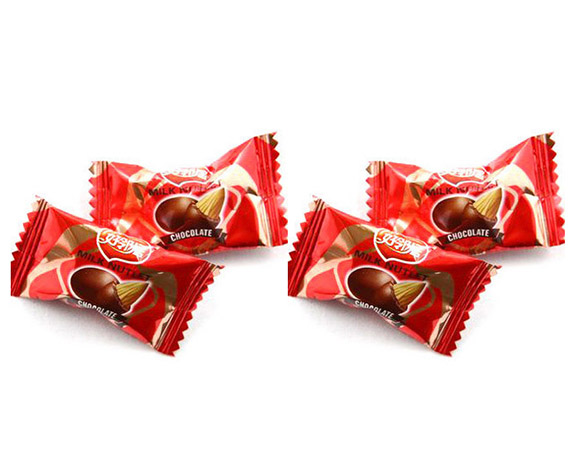 Single candy packaging