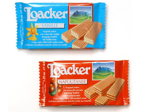 Wafer biscuits packaging