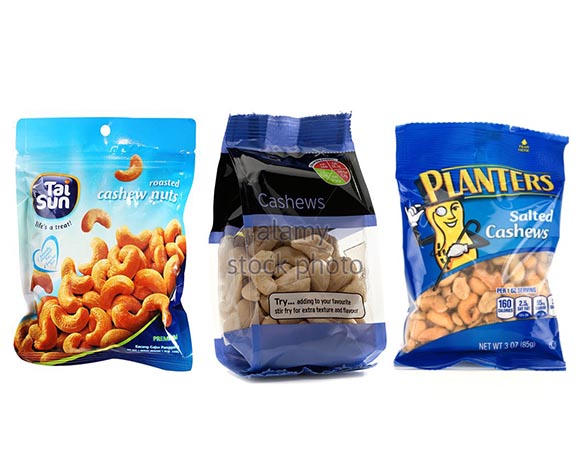 Cashew nut packaging