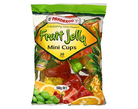 Mini jelly cup packaging