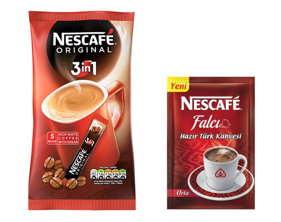 Sachet coffee powder packaging