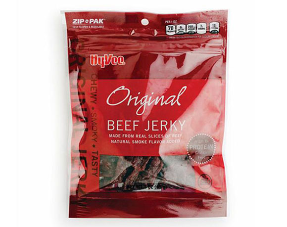 Beef jerky packaging