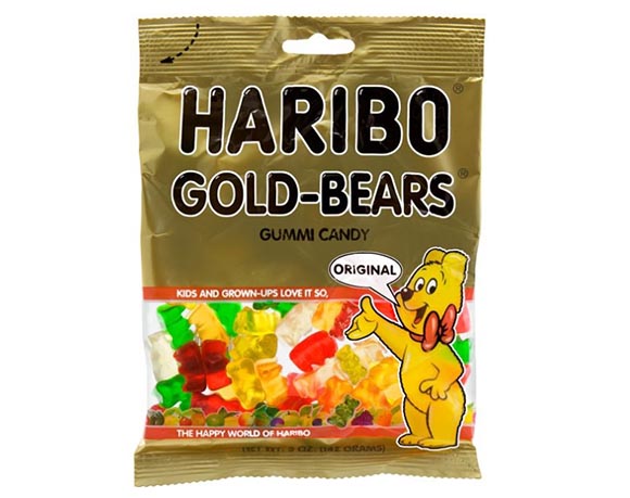 Bear gummy candy packaging