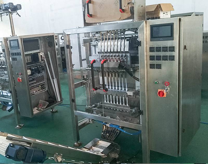 Coffee powder Stick Packing Machine 6 lane output 