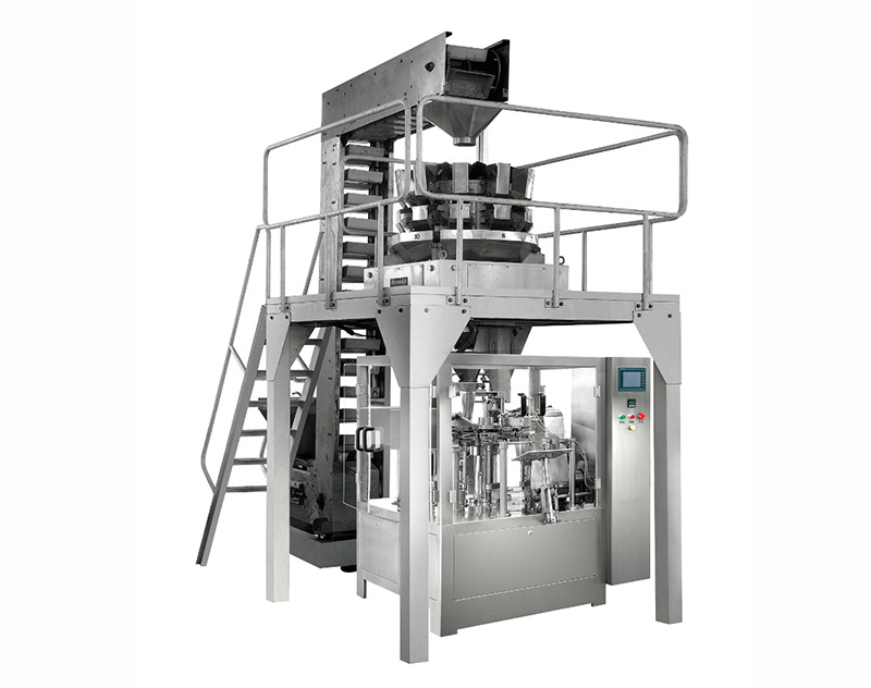 Beans packaging machine for Zipper pouch 