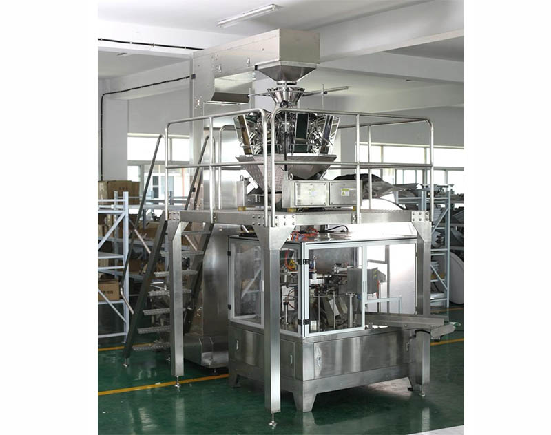 Grain / Solid Food Pouch Doypack Packing Machine with Zipper