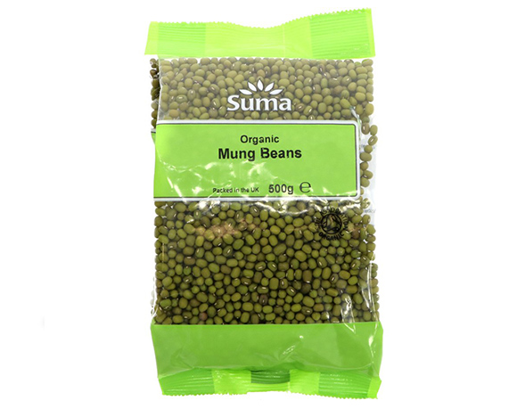 Mung beans packaging