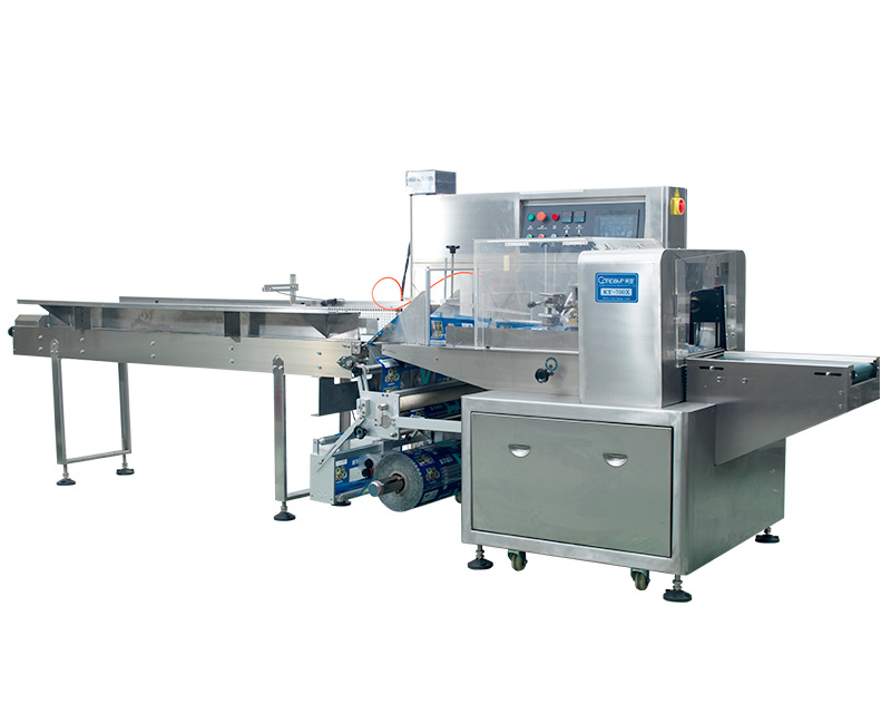 Fresh vegetable Horizontal Flow Wrapper Machine