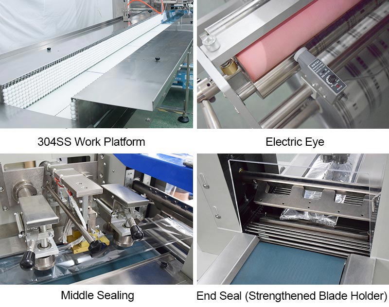 Down-Film Automatic Flow Wrapping Machine