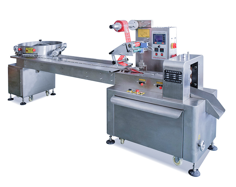 Small Candy Packing Machine  Candy Flow Wrapping Machine