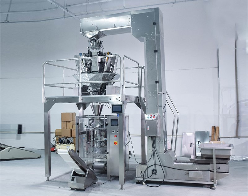 2kg~5kg VFFS Automatic Weighing Packing Machine with Multihead Weigher