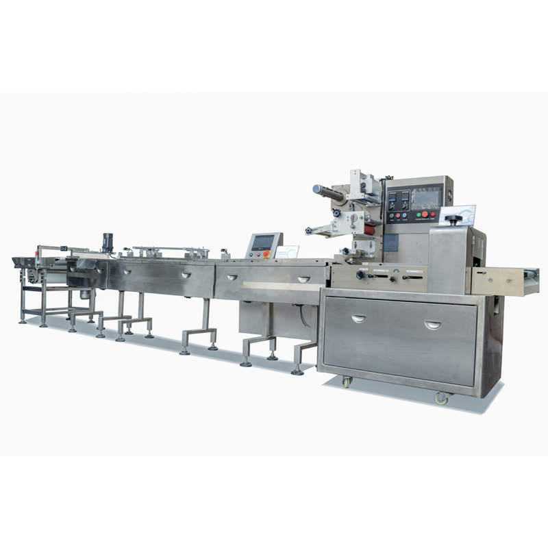 Automatic Packing Line for buns packing (Lateral fraction one-three material)