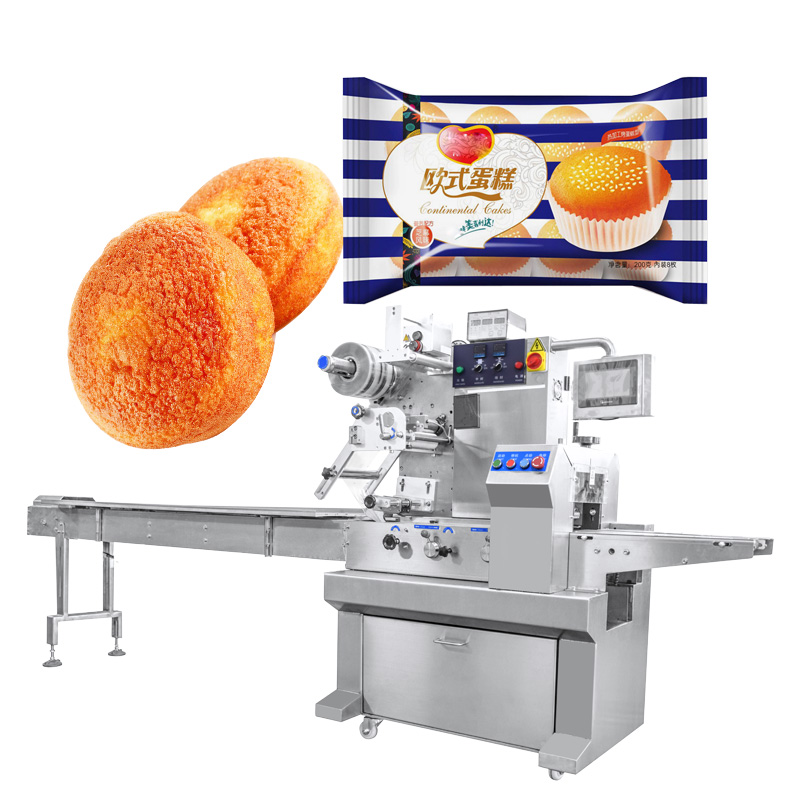 Cake Flow Wrap Packaging Machine