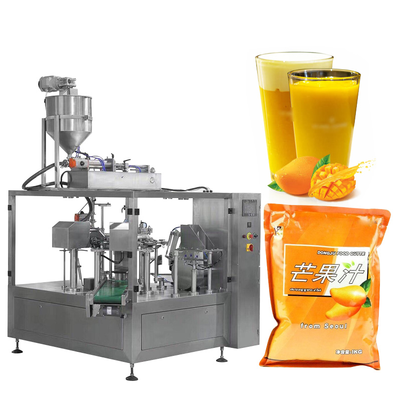 Liquid Premade Pouch Doypack Packing Machine