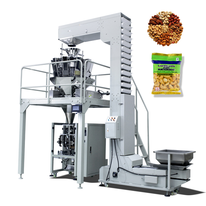 2kg~5kg VFFS Automatic Weighing Packing Machine with Multihead Weigher