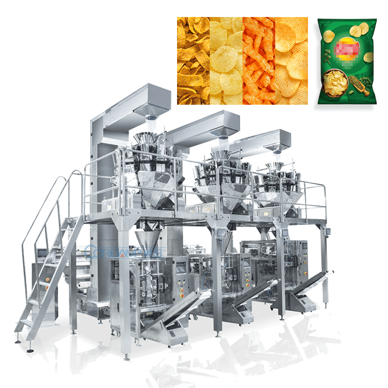 Chips,Popcorn,Dried Fruit Packing System