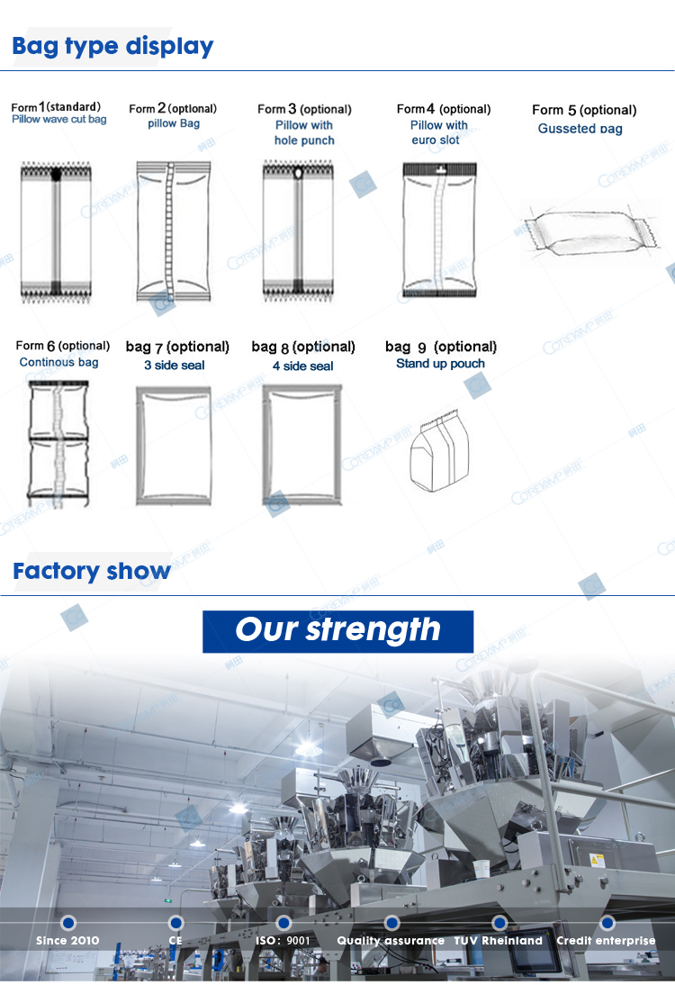 Cereal Packaging Machine Fully Automatic