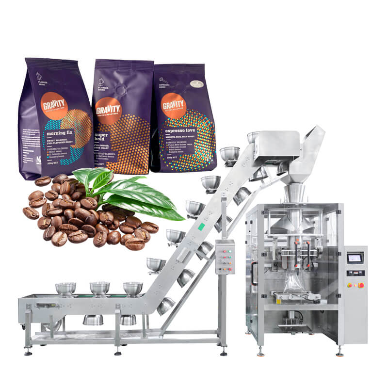 Coffee bean packing machine 