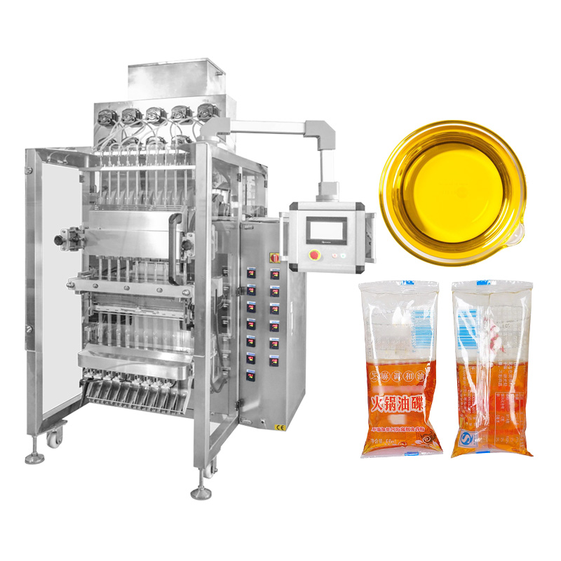  10 lane output Liquid Stick Packaging Machine for oil