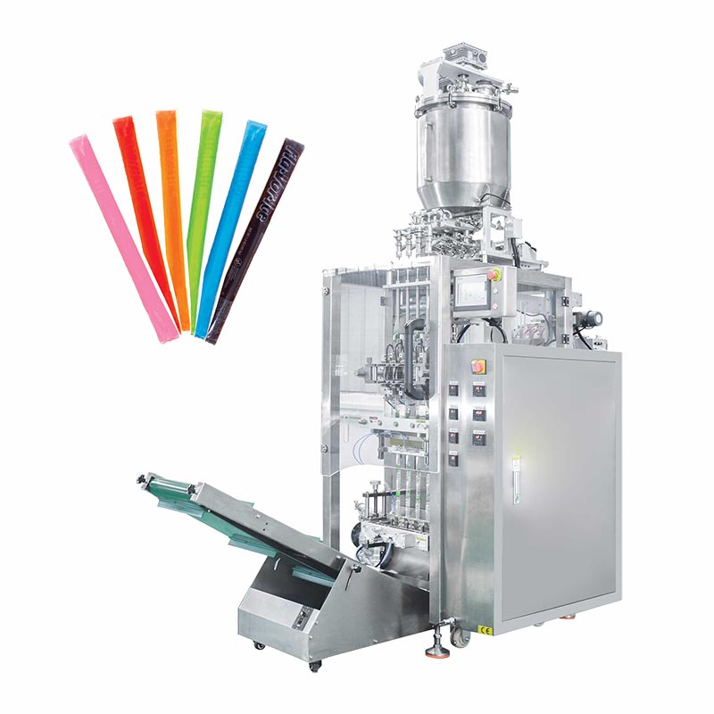 Ice lolly packaging machine