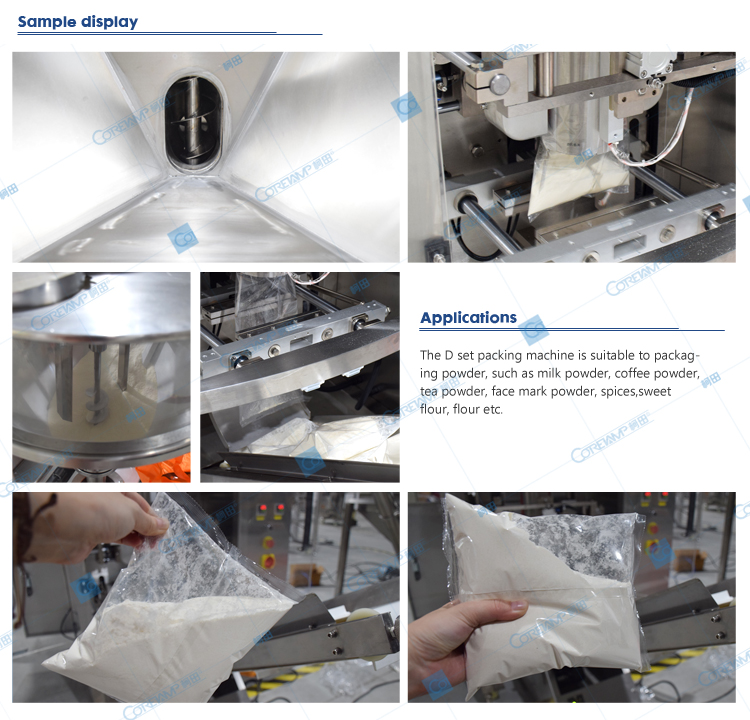 Protein powder sachet packing machine