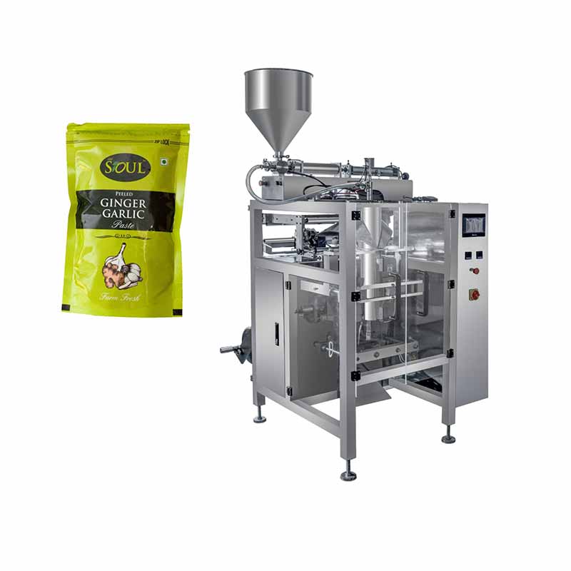 Automatic garlic paste packing machine