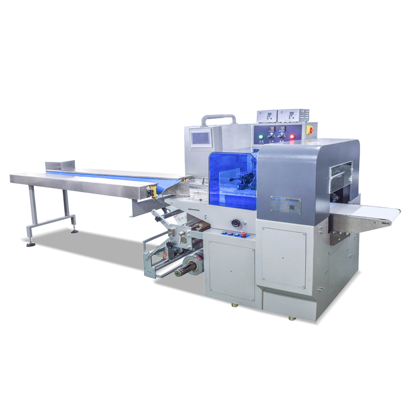 Multi bag instant noodles flow wrapping machine